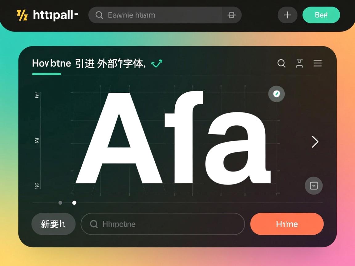 html页面如何引入外部字体