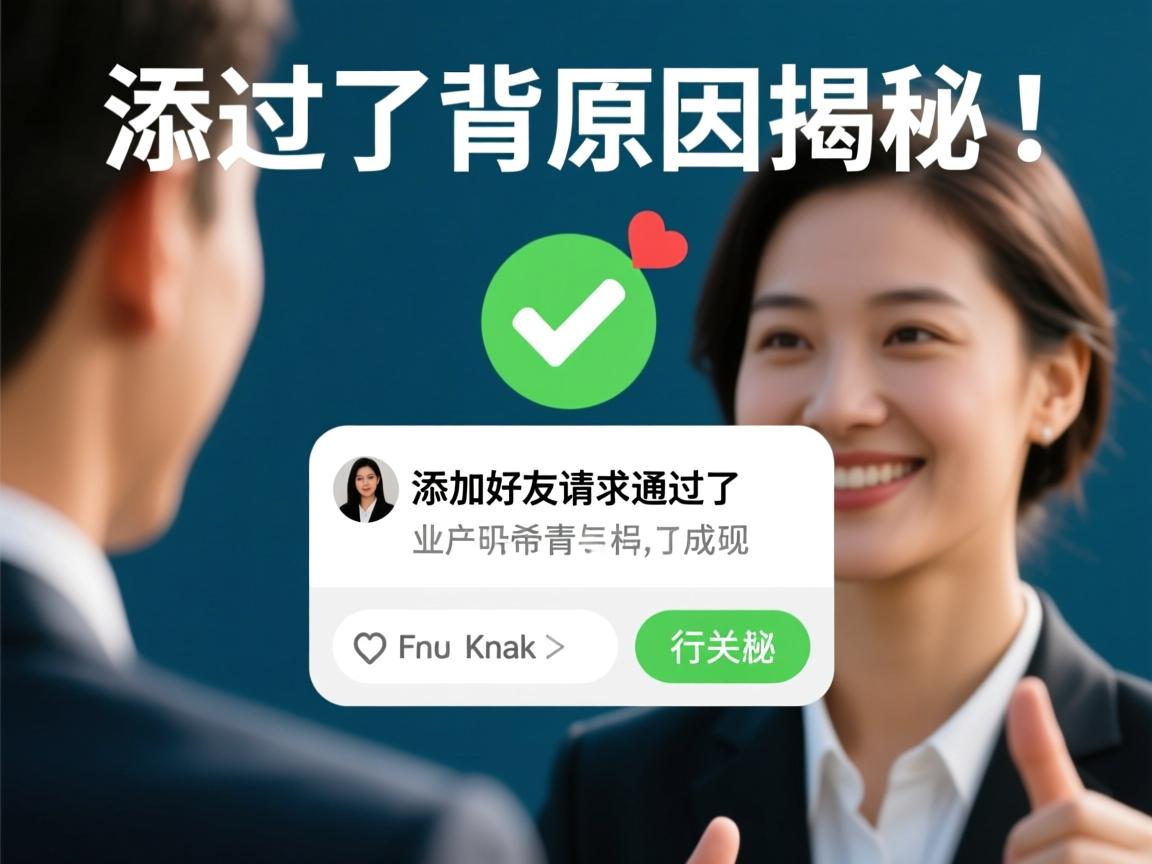 为何我添加好友请求通过了?背后原因揭秘! 第2张 为何我添加好友请求通过了?背后原因揭秘! 第2张