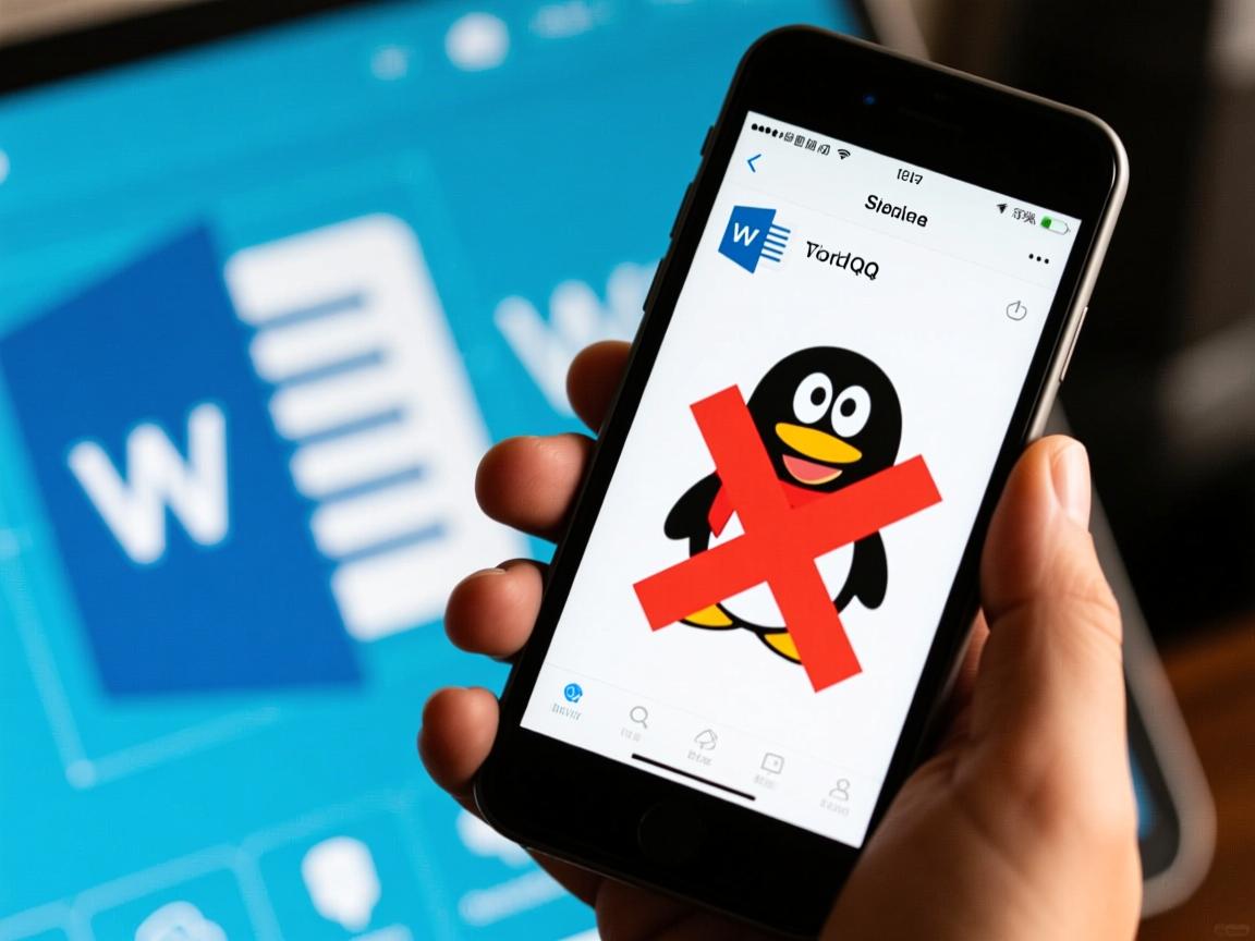 为什么手机qq发word总是失败