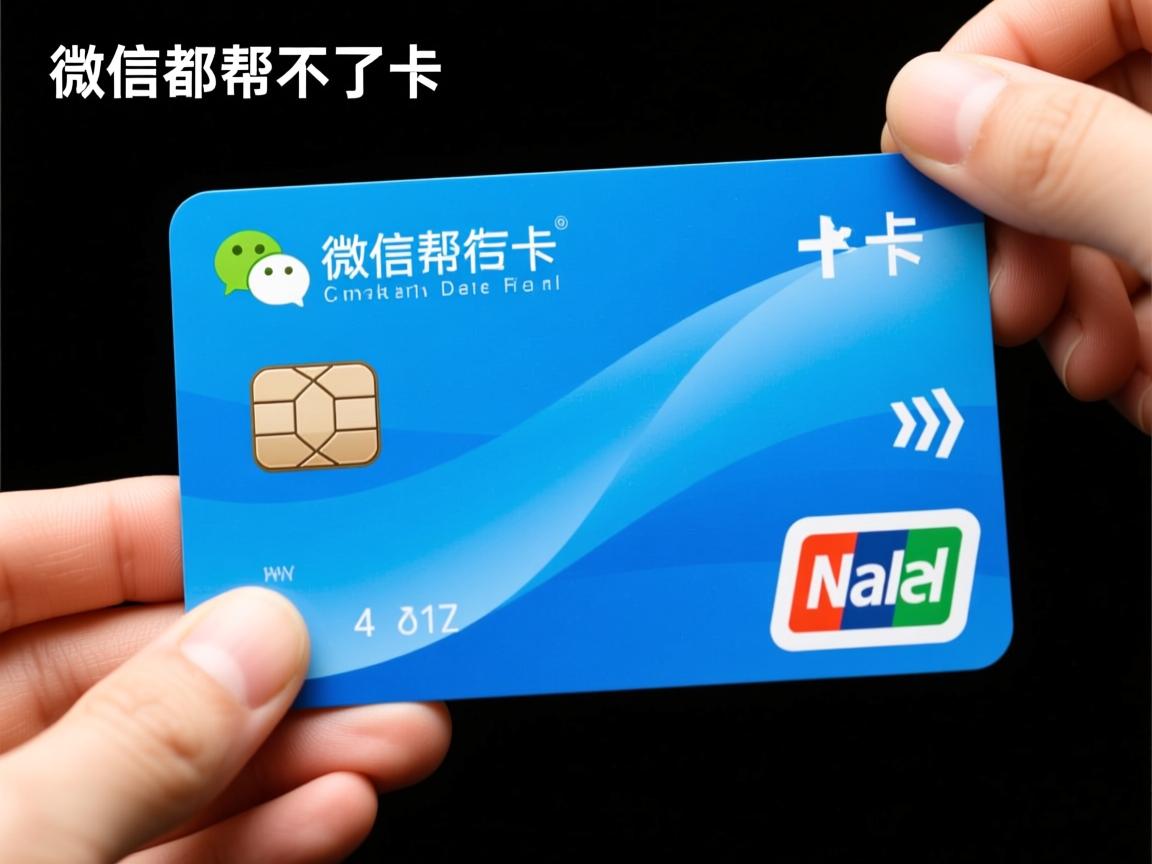 为什么微信都帮不了卡