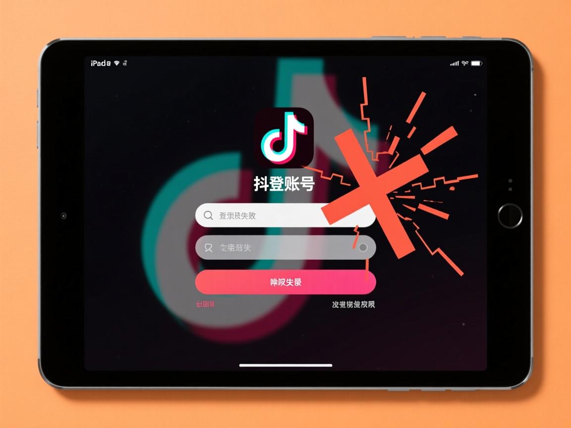 为何iPad上抖音账号屡次登录失败，技术故障还是权限问题？  第1张