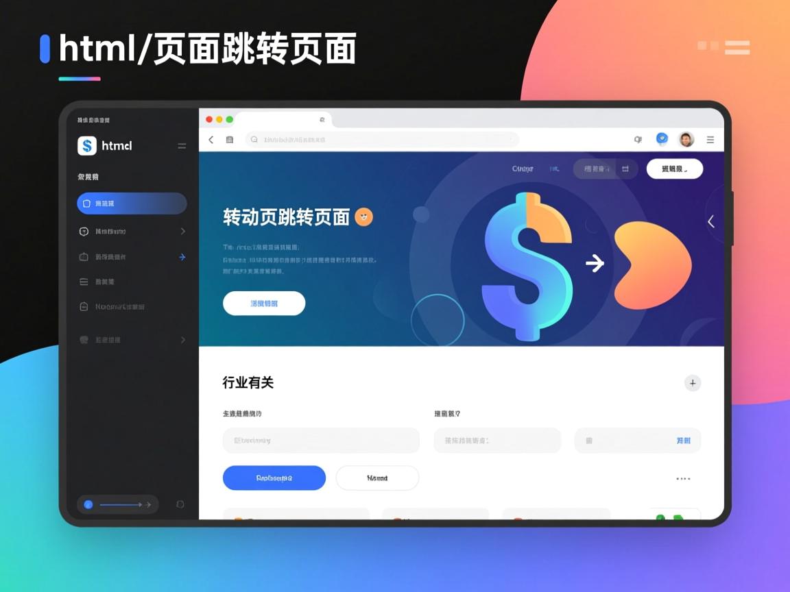 如何写一个html页面跳转页面跳转页面