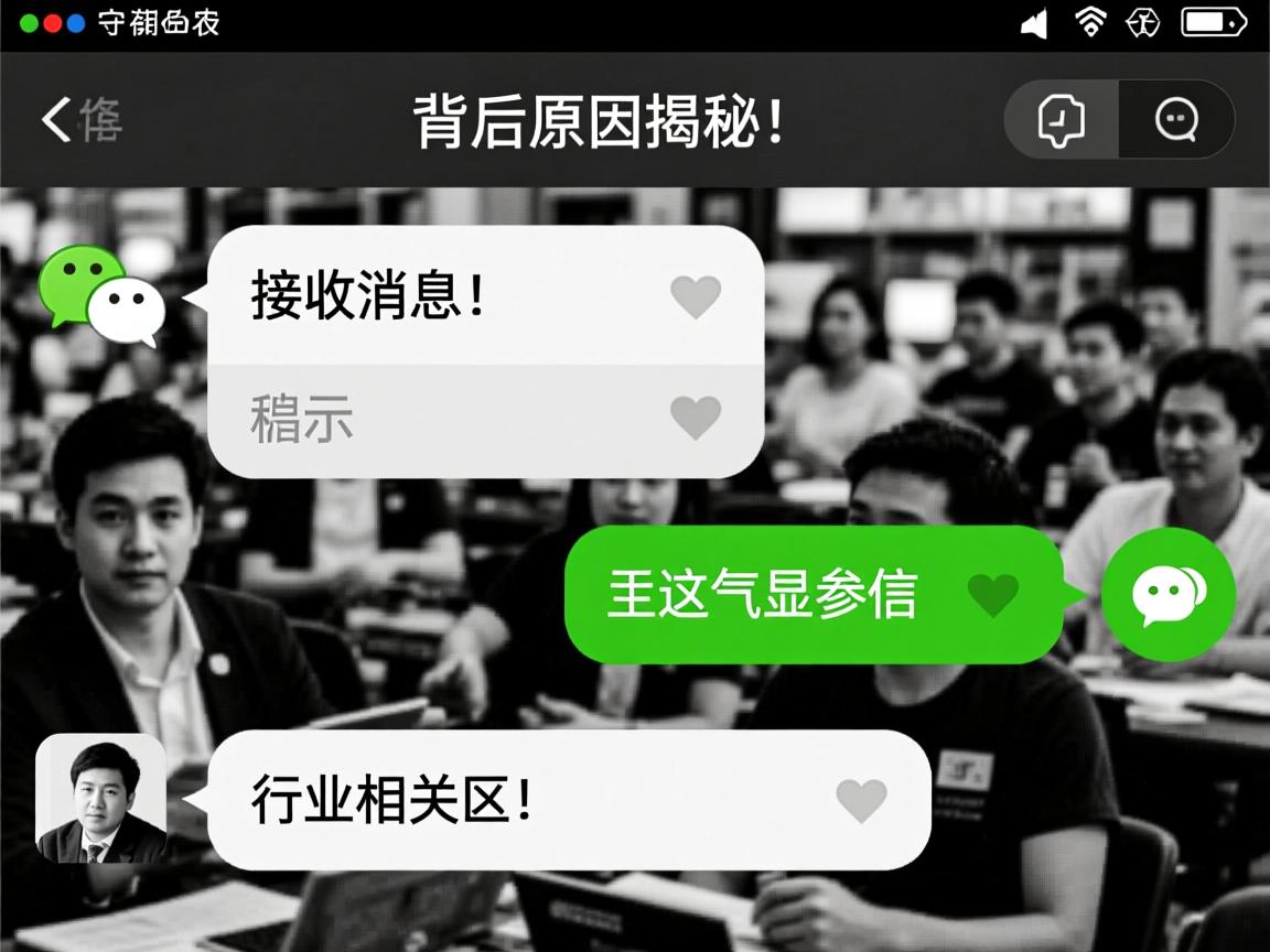 微信为何接收消息显示为黑白？背后原因揭秘！  第3张