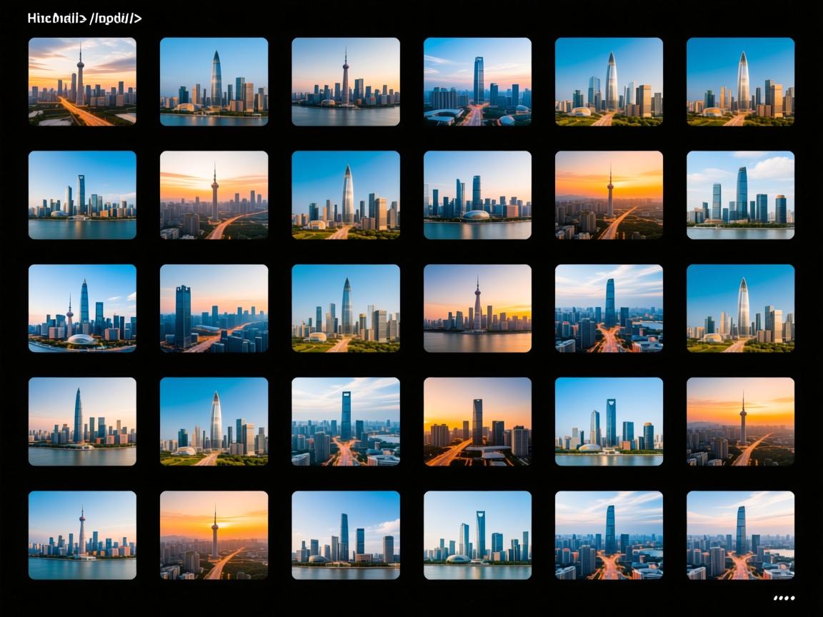 html如何把图片分多行