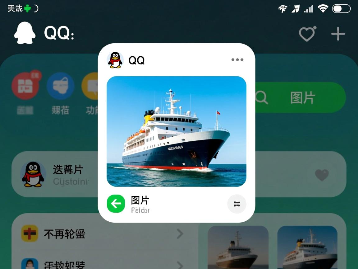 为何在QQ中不再显示轮船图片功能？  第1张