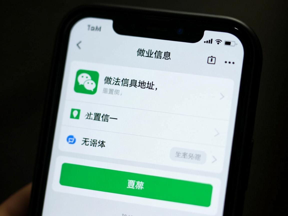 微信为何无法显示我的具体地址信息？是设置问题还是技术限制？  第1张