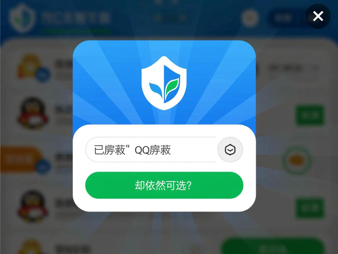 QQ屏蔽功能为何存在‘已屏蔽’选项却依然可选? 第2张 QQ屏蔽功能为何存在‘已屏蔽’选项却依然可选? 第2张