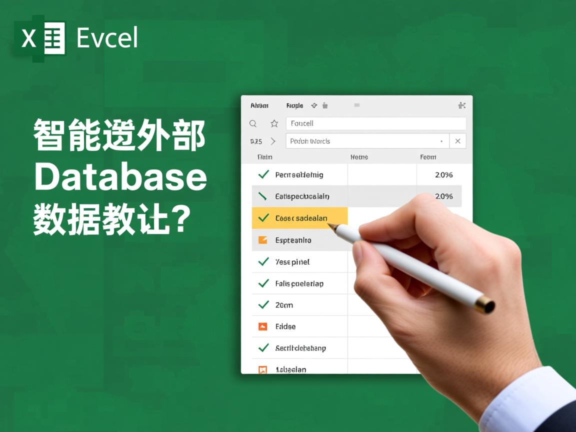 Excel中如何实现智能填充并导入外部数据库数据教程？