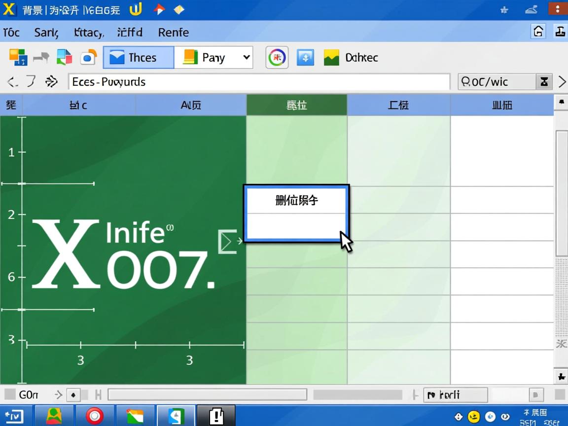 Excel 2007为何设计时未提供删除单元格背景的功能？背后原因是什么？  第3张