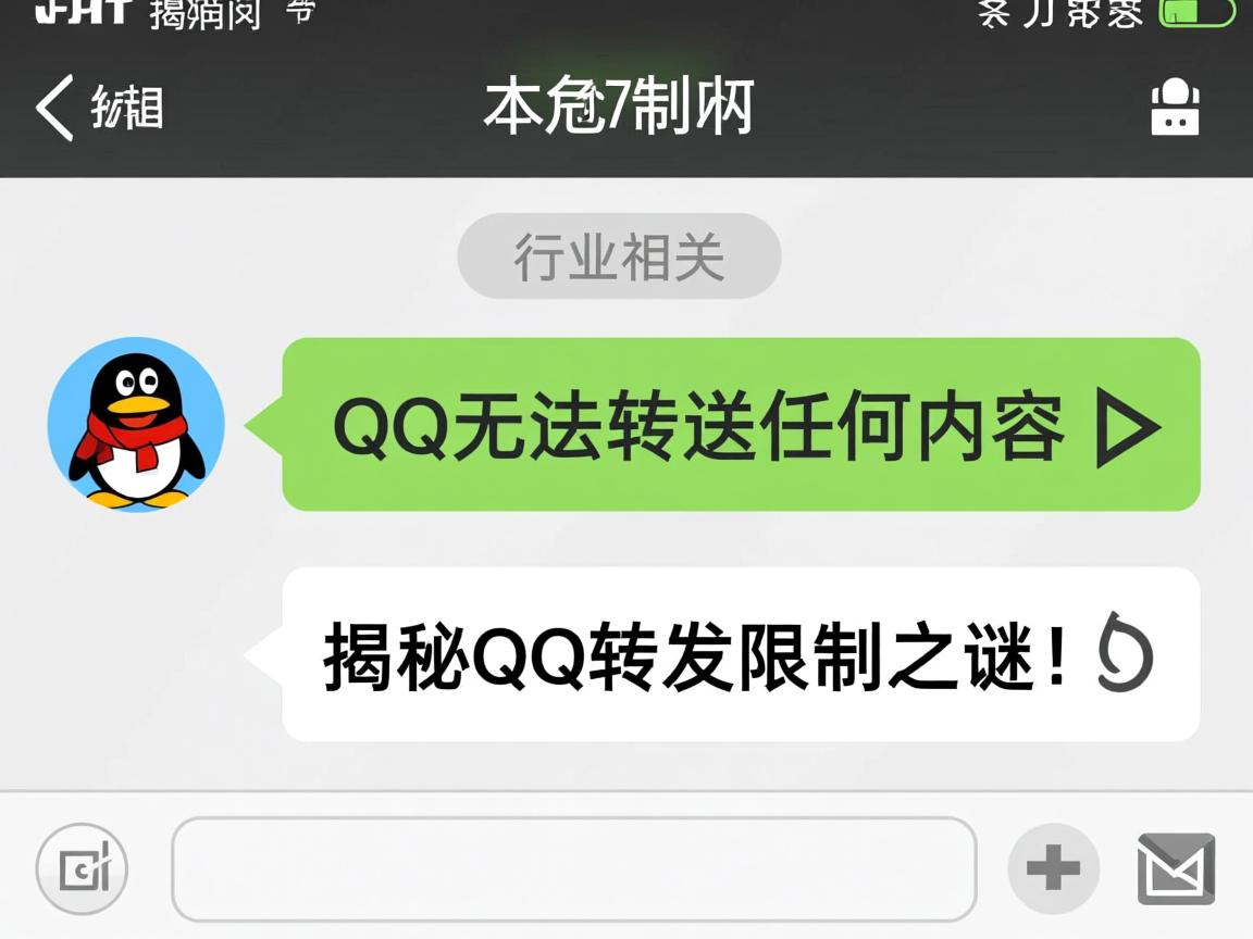 为何我的QQ无法转发任何内容？揭秘QQ转发限制之谜！  第2张