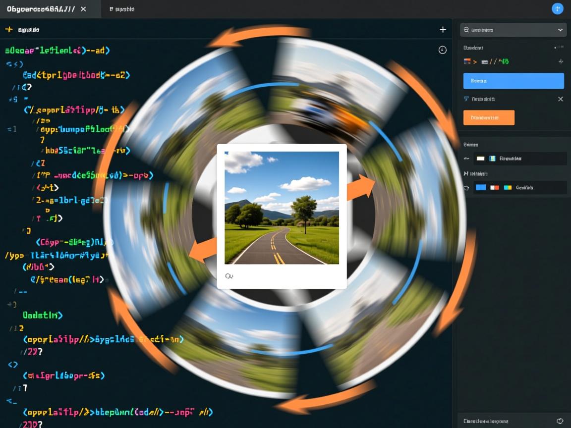HTML中实现图片旋转动画的方法有哪些？