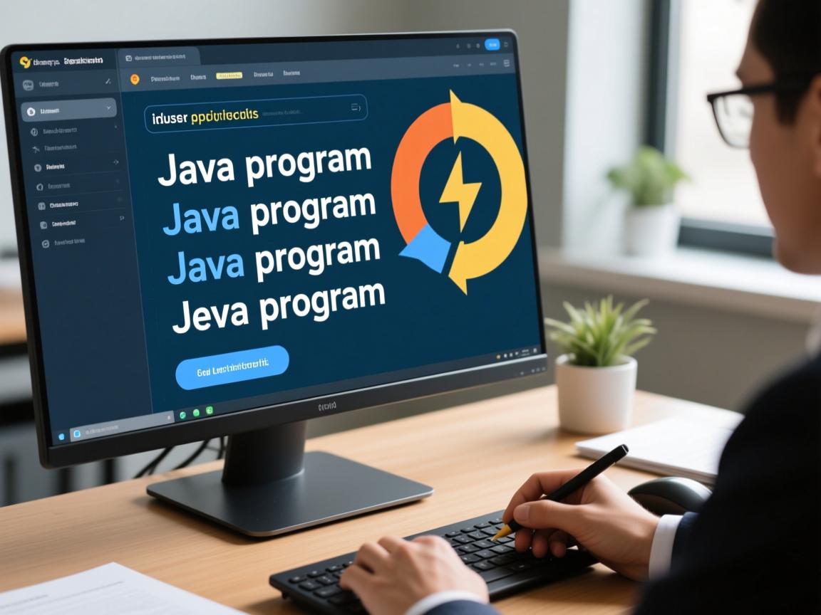 怎么样写一个java程序