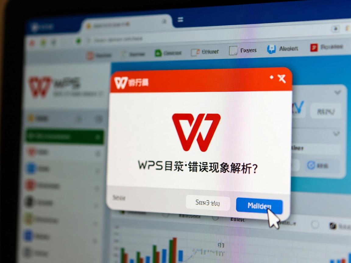 WPS目录显示错误现象解析，究竟为何会出现此类问题？  第2张