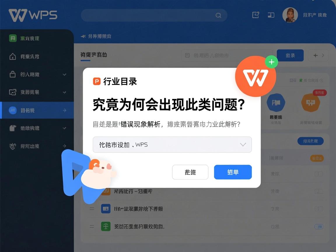 WPS目录显示错误现象解析，究竟为何会出现此类问题？  第3张