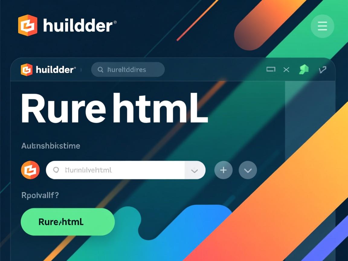 hbuilder如何运行html