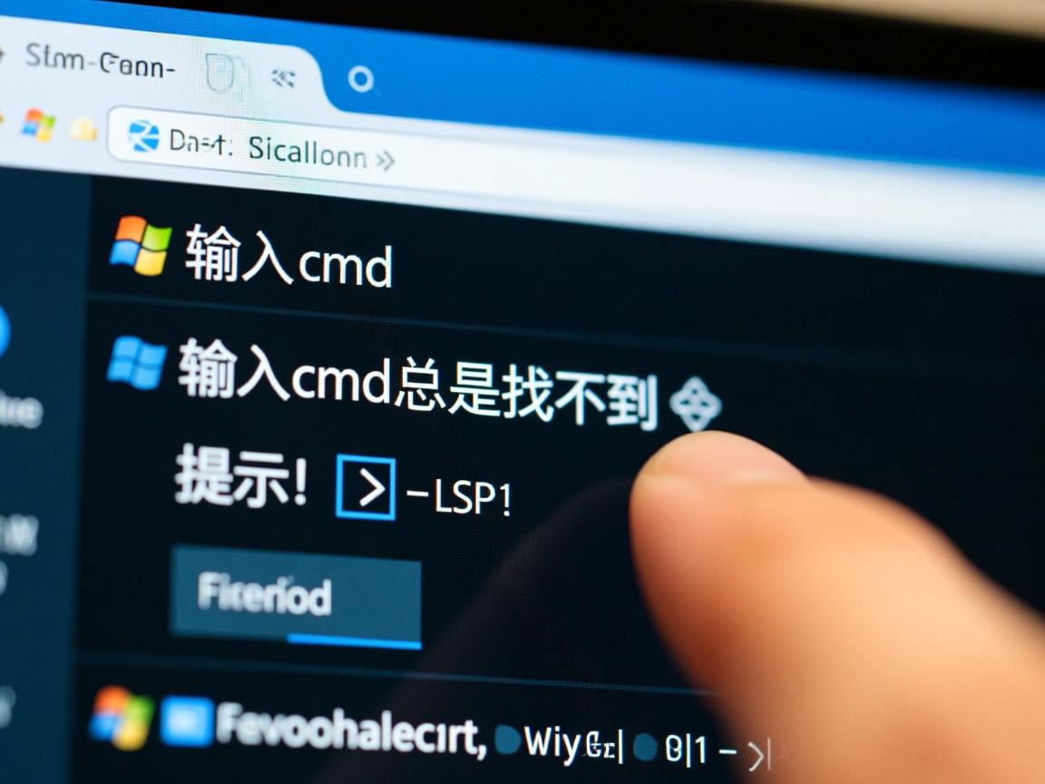 为什么运行输入cmd总是找不到命令提示符？原因揭秘与解决方法！  第3张