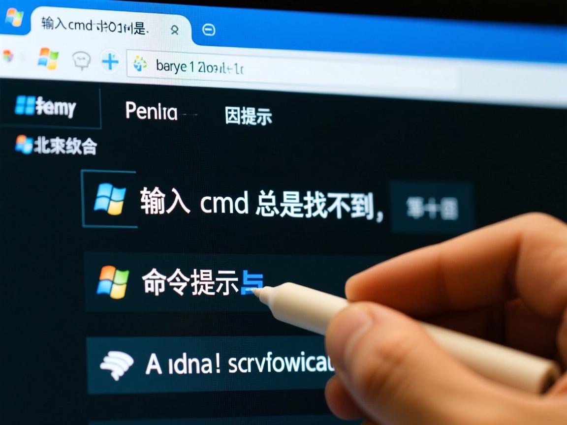 为什么运行输入cmd总是找不到命令提示符？原因揭秘与解决方法！  第2张