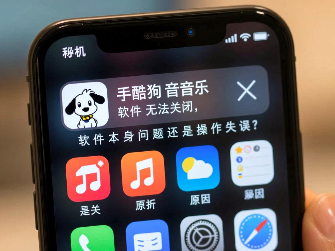 手机酷狗音乐软件无法关闭，是软件本身问题还是操作失误？原因揭秘！  第3张