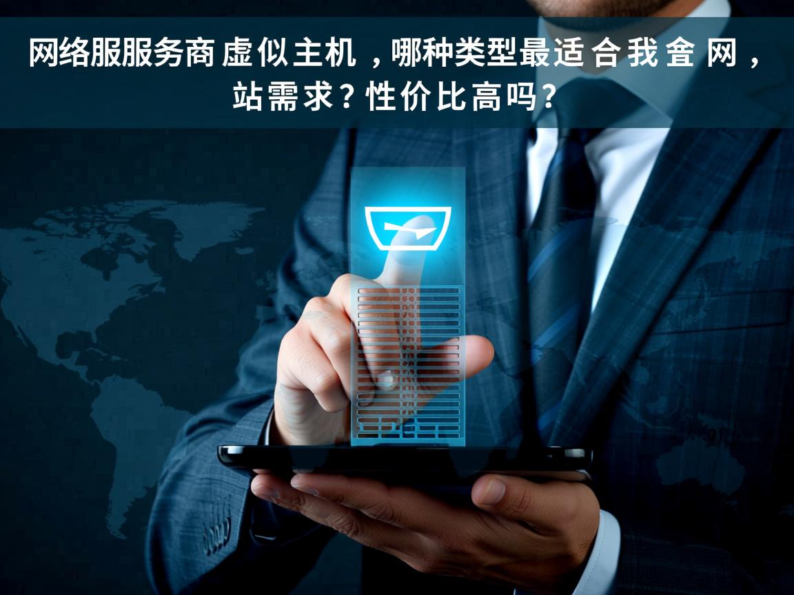 网络服务商虚拟主机，哪种类型最适合我的网站需求？性价比高吗？