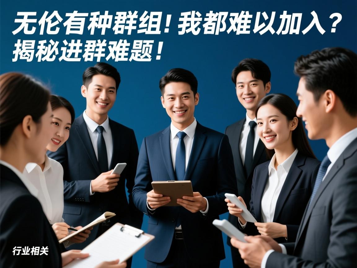 为何无论何种群组，我都难以加入？揭秘进群难题！  第2张