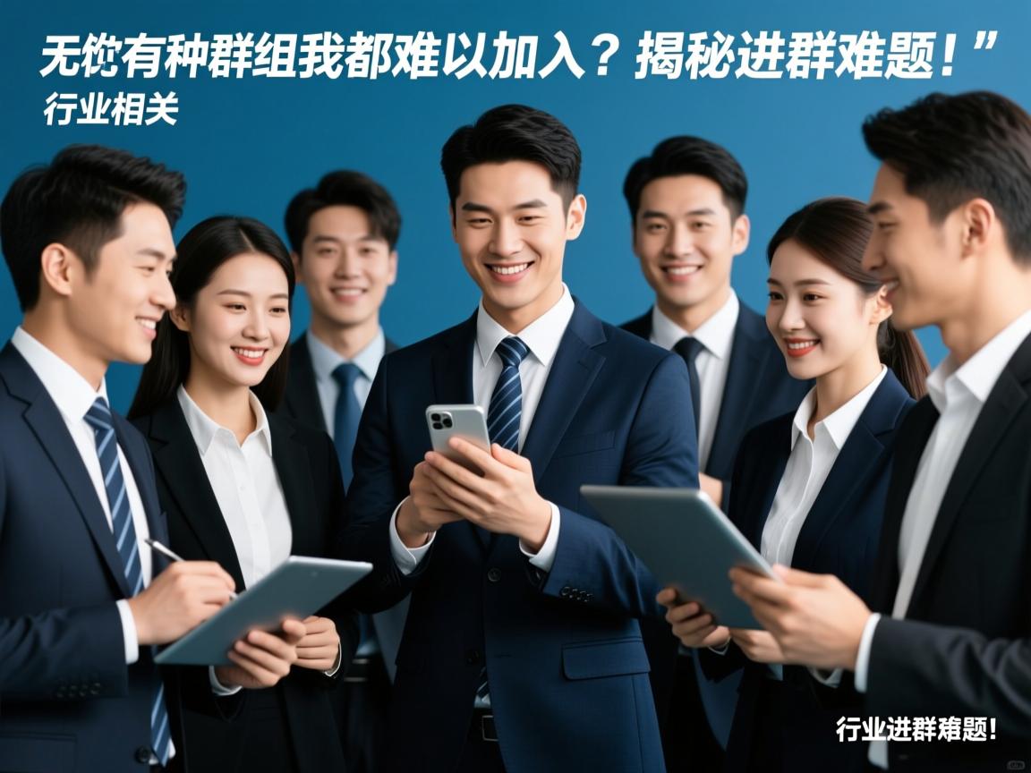 为何无论何种群组，我都难以加入？揭秘进群难题！  第1张