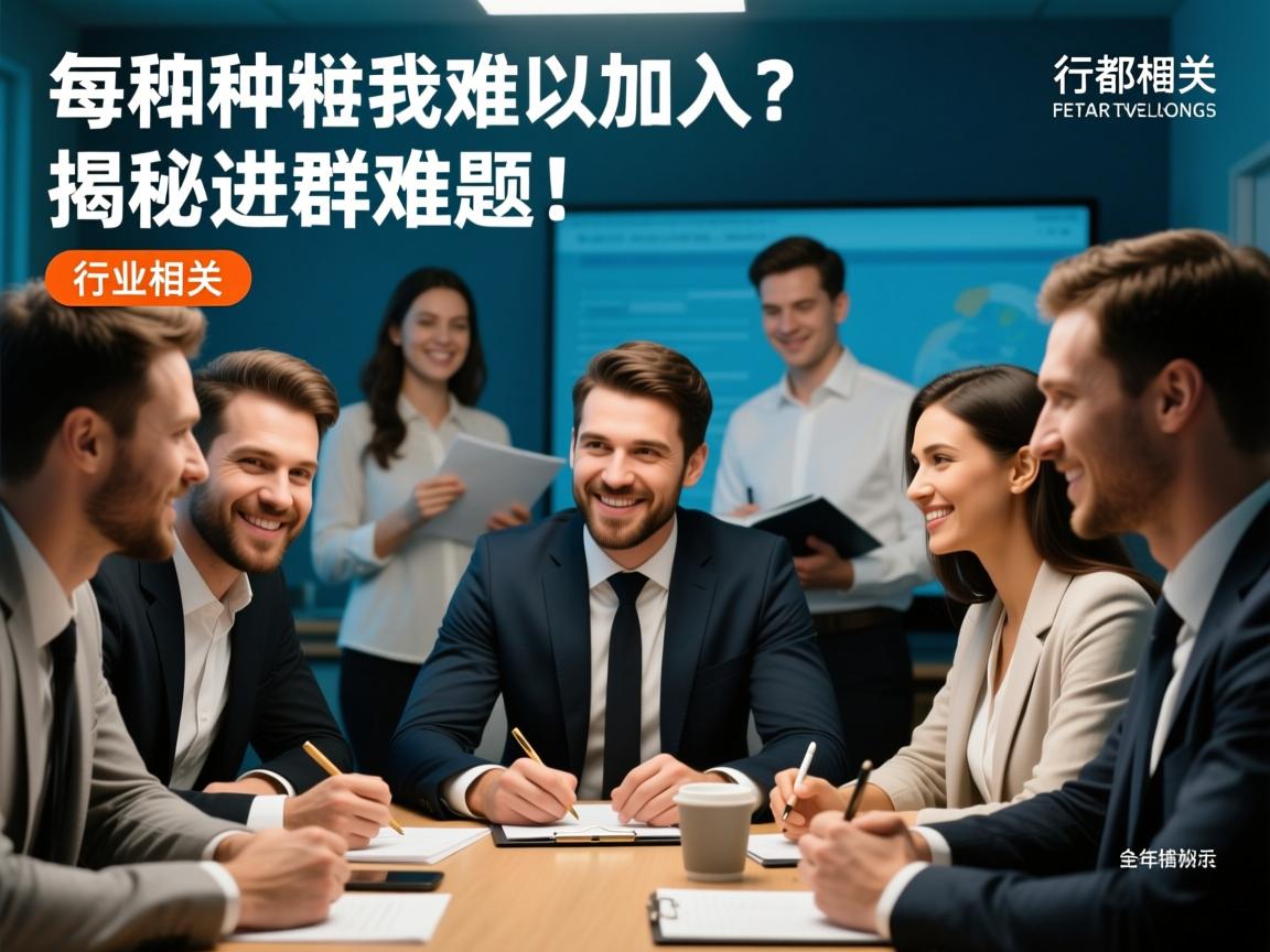 为何无论何种群组，我都难以加入？揭秘进群难题！  第3张