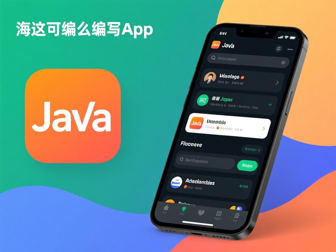 java语言怎么编写app