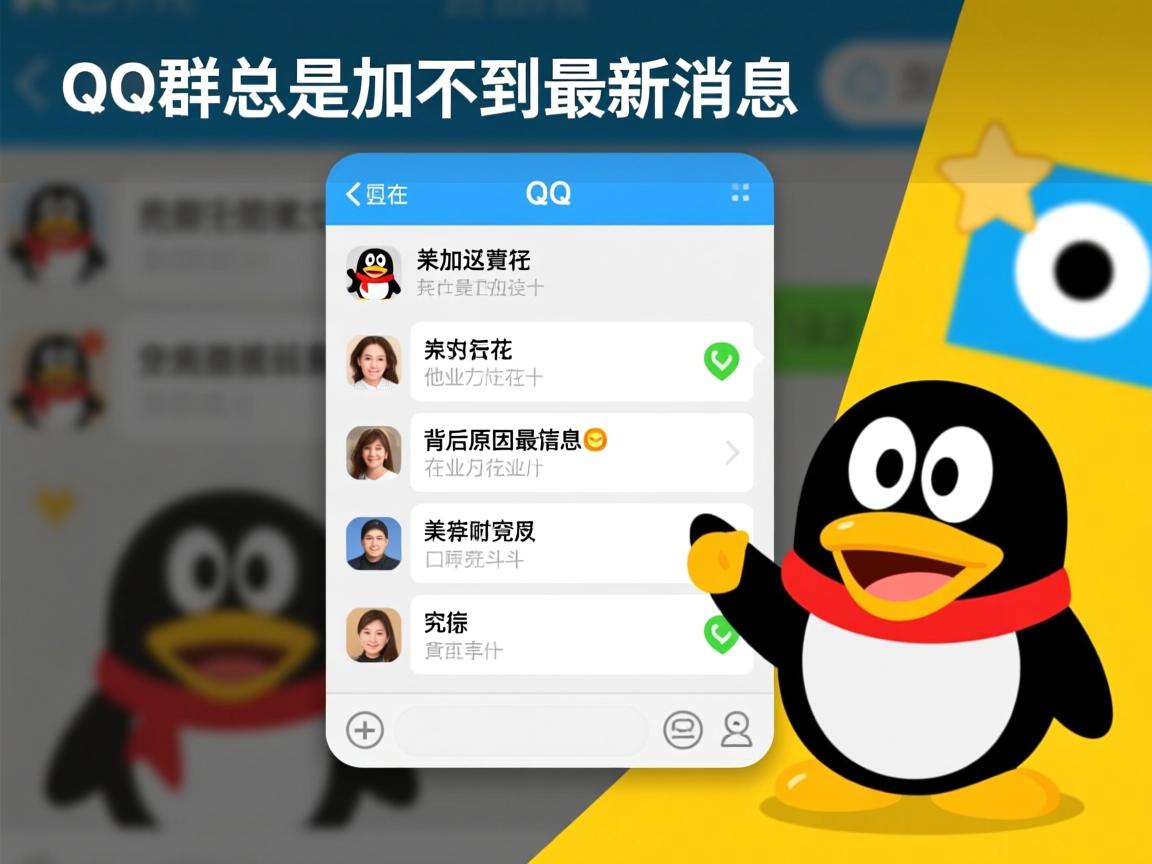 为何我在QQ群中总是加不到最新信息?背后原因究竟是什么? 第1张 为何我在QQ群中总是加不到最新信息?背后原因究竟是什么? 第1张