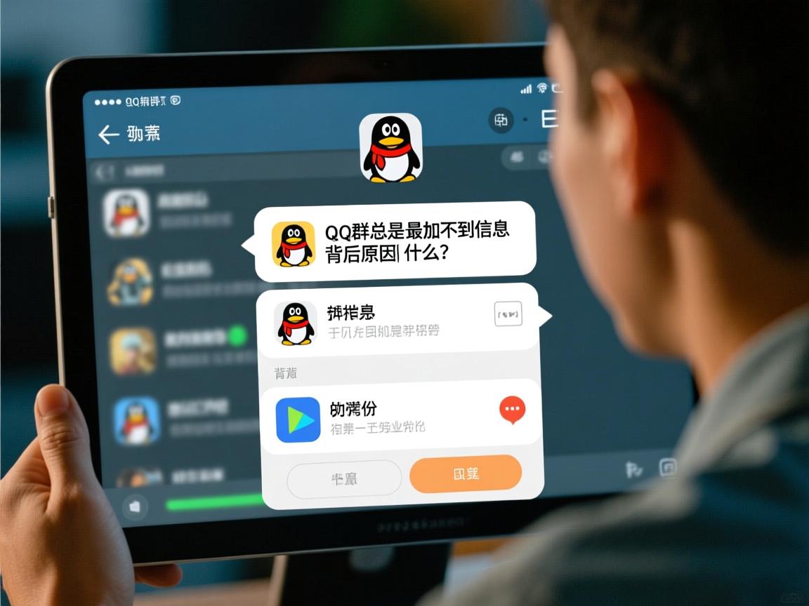 为何我在QQ群中总是加不到最新信息?背后原因究竟是什么? 第2张 为何我在QQ群中总是加不到最新信息?背后原因究竟是什么? 第2张