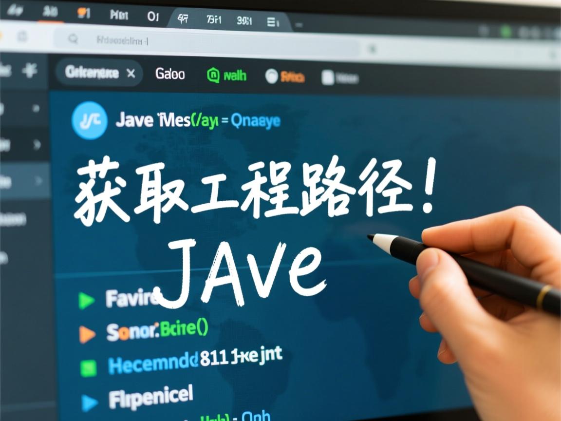 java中获取工程路径怎么写