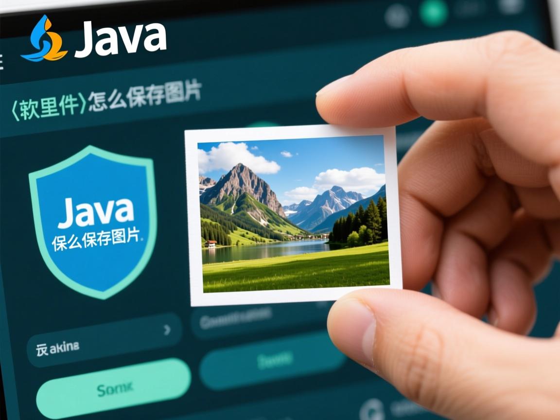 java软件怎么保存图片