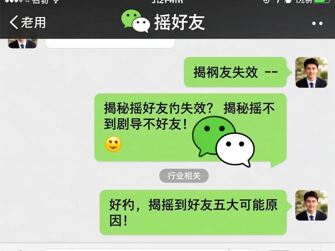 微信摇好友功能失效？揭秘摇不到好友的五大可能原因！  第2张