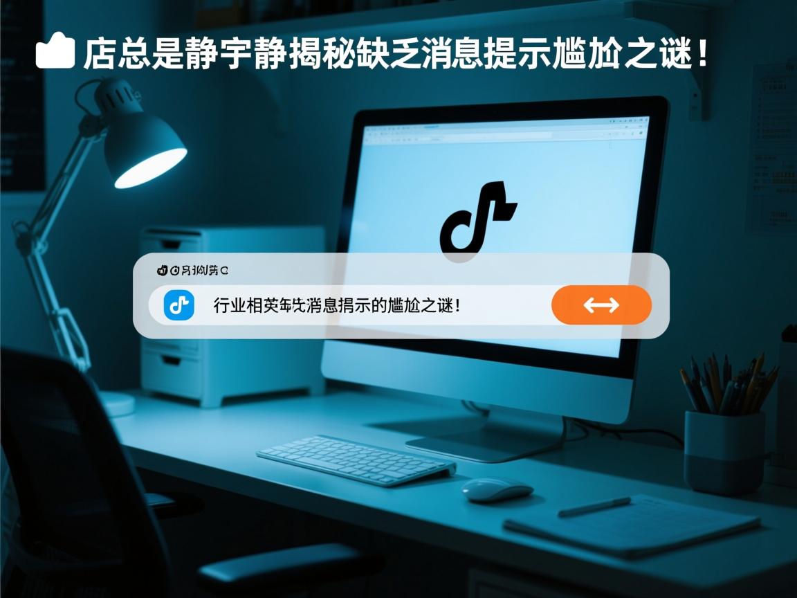 抖店为何总是静悄悄？揭秘缺乏消息提示的尴尬之谜！  第2张