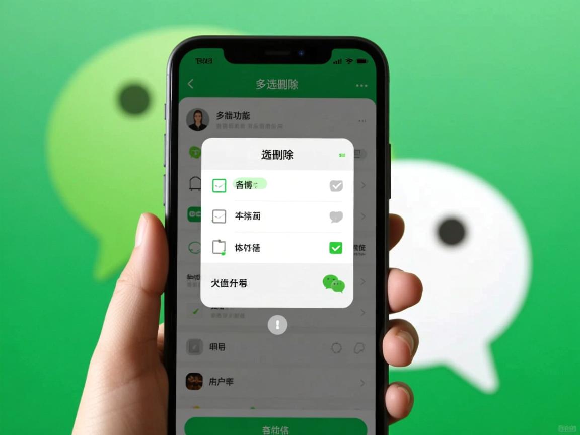 微信为何不提供多选删除功能？是技术限制还是用户体验考量？  第1张