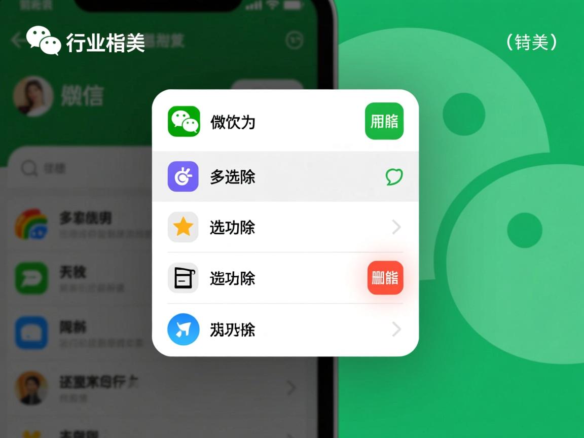 微信为何不提供多选删除功能？是技术限制还是用户体验考量？  第2张