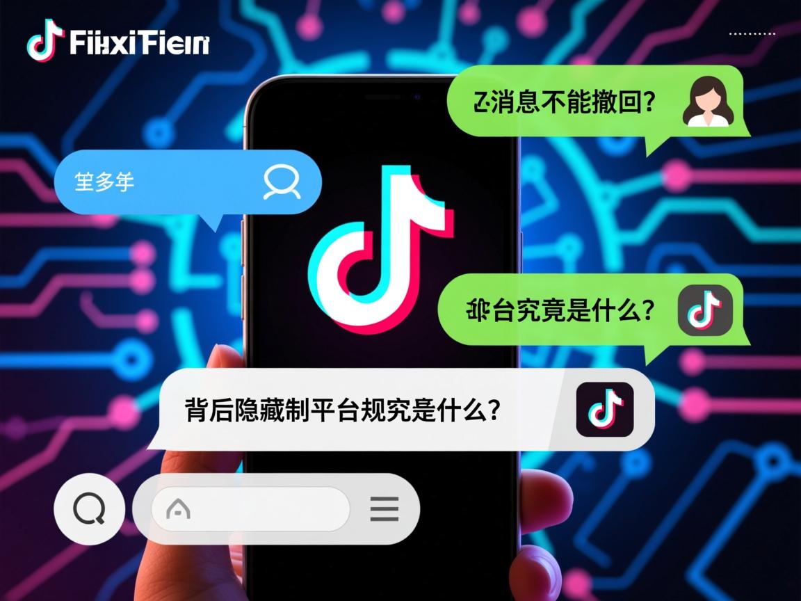 抖音消息不能撤回，背后隐藏的技术限制和平台规则究竟是什么？  第1张