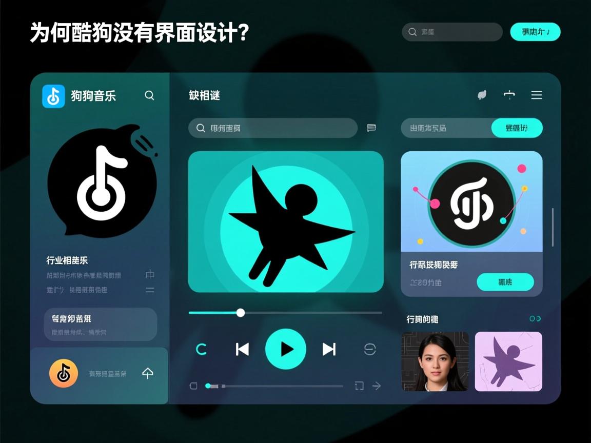 酷狗音乐界面缺失之谜，为何酷狗没有界面设计？  第3张