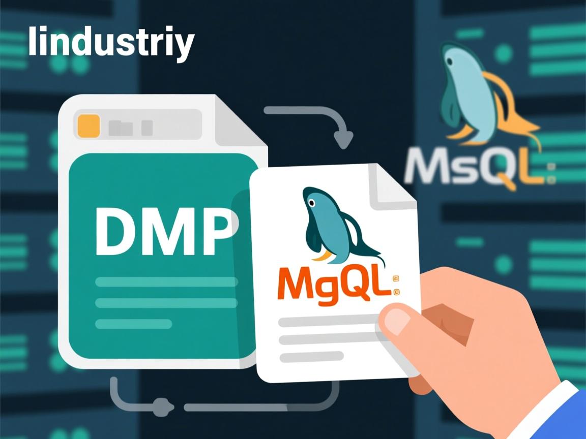 数据库dmp文件怎么导入mysql