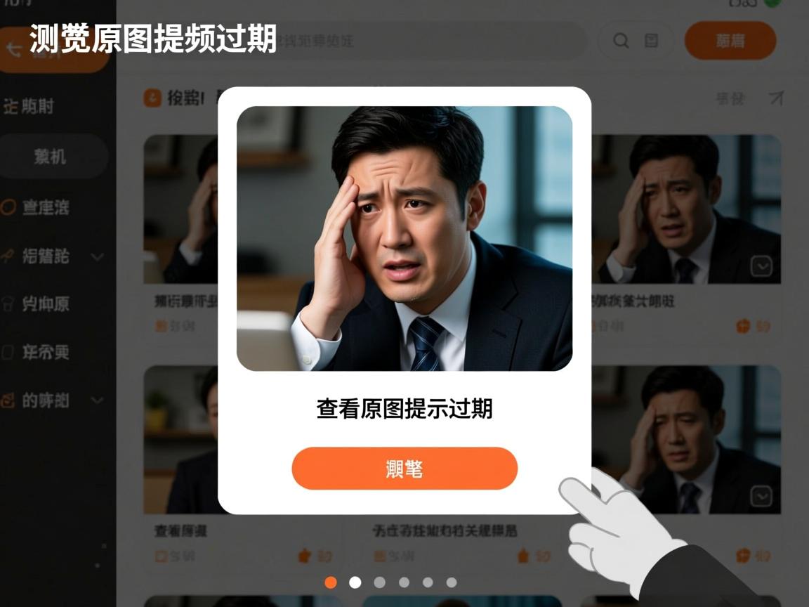 为何浏览原图时频繁出现‘查看原图提示过期’的困扰？  第3张