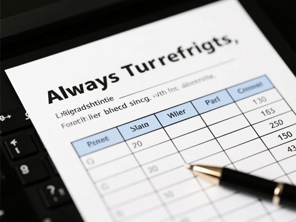 为何文档中表格文字总是无法正确顶格显示？深度解析背后的原因  第2张