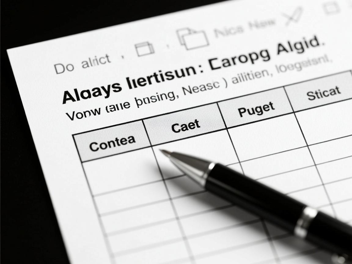 为何文档中表格文字总是无法正确顶格显示？深度解析背后的原因  第3张