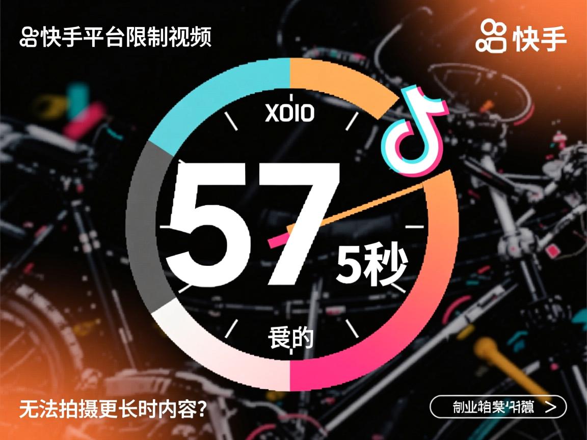 为何快手平台限制视频时长至57秒，无法拍摄更长时间内容？  第1张