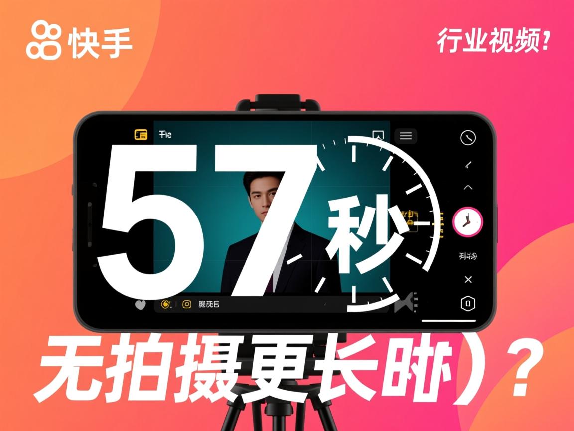 为何快手平台限制视频时长至57秒，无法拍摄更长时间内容？  第3张
