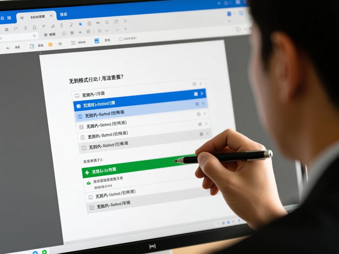 为何在文档编辑中屡次遇到格式无法更改的困惑？  第1张