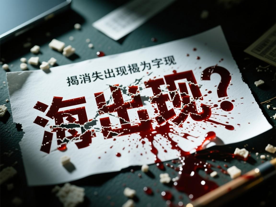 当字消失之谜，揭秘为何会出现字被删除的现象？  第1张