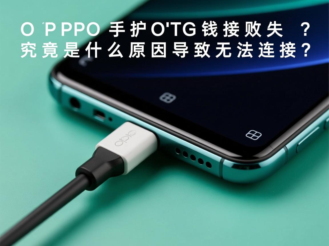 OPPO手机OTG连接失败？究竟是什么原因导致无法连接？  第2张