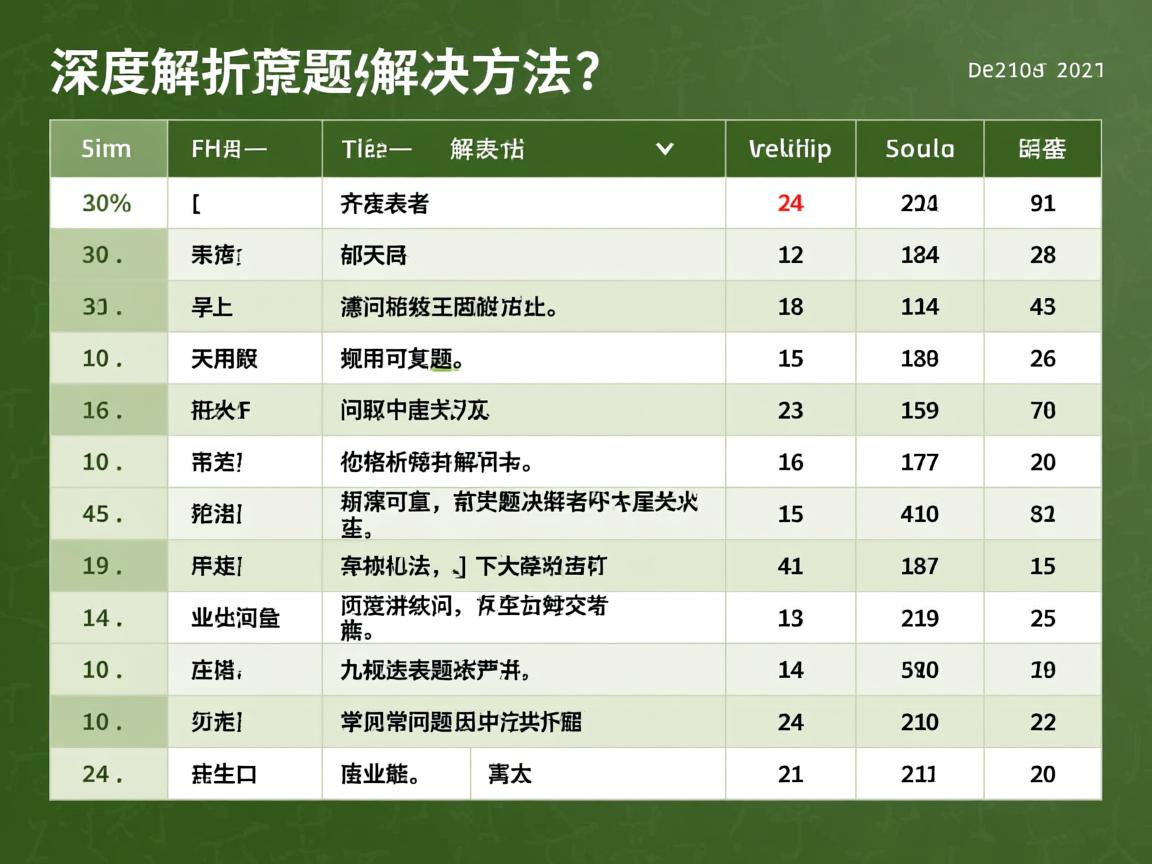 文档表格字体对不齐的原因是什么？深度解析常见问题及解决方法。  第3张