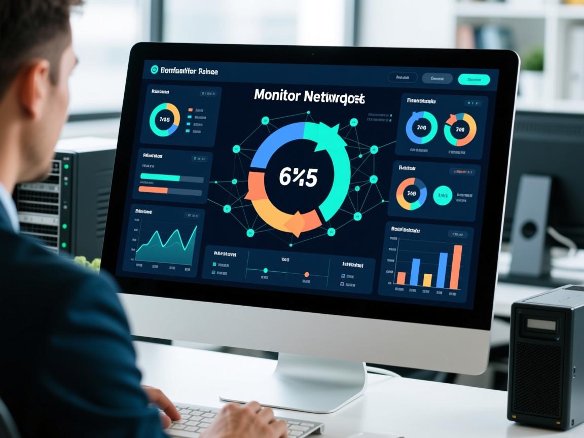 虚拟主机监控网络占用情况