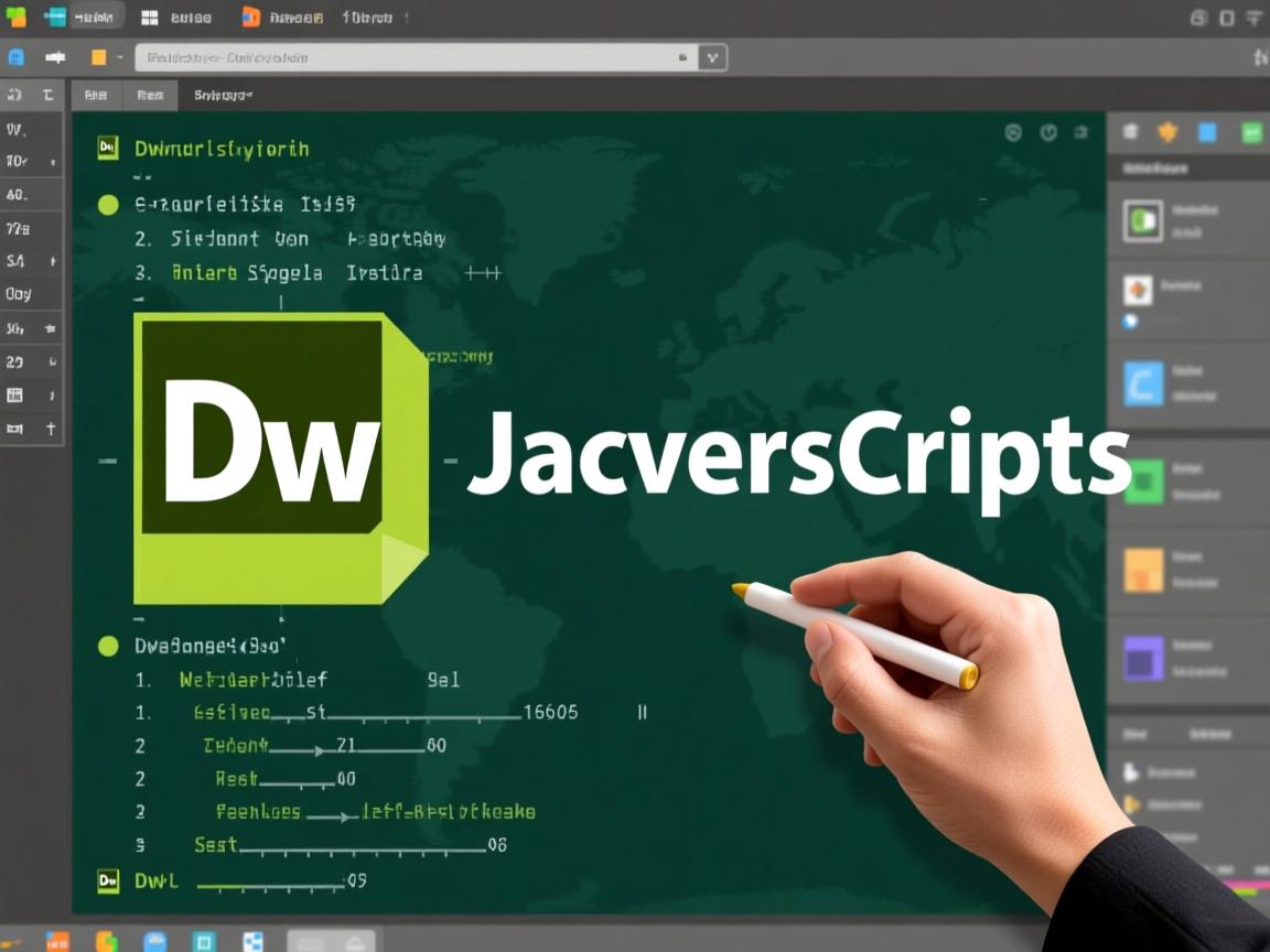 怎么用dw写javascript