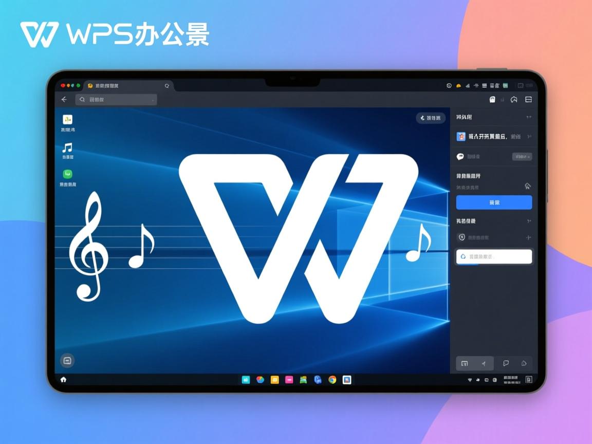 为何WPS办公软件中默认开启背景音乐,其功能与目的何在? 第3张 为何WPS办公软件中默认开启背景音乐,其功能与目的何在? 第3张